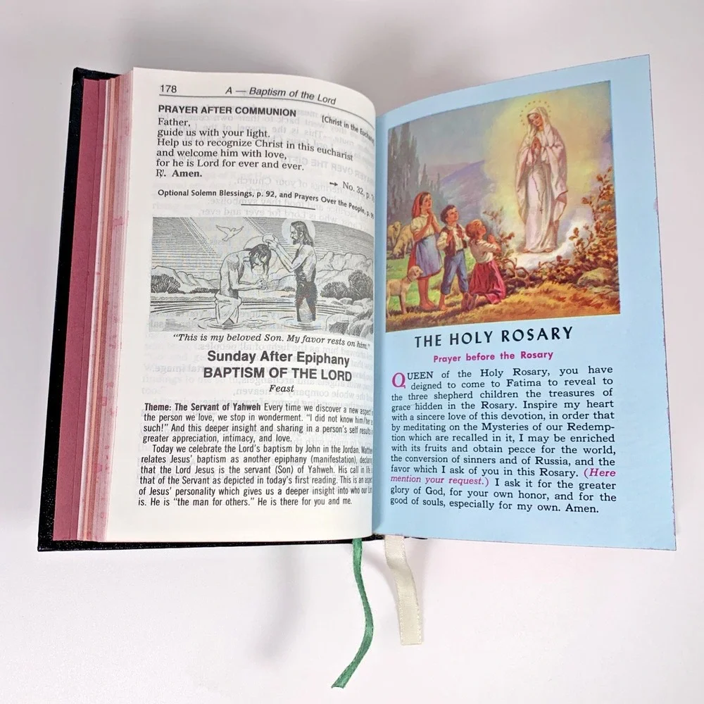 New St Joseph Sunday Missal: Complete Edition (Catholic Book Publishing, 1999)VG